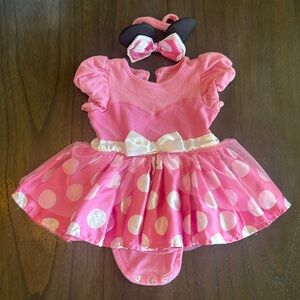 Disney baby 18-24 M pink Minnie Mouse costume